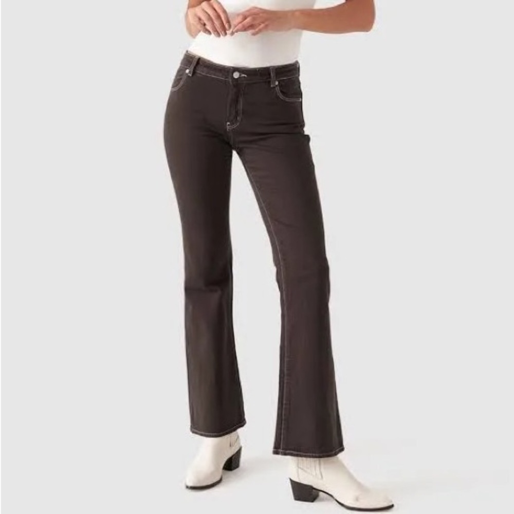 Rollas Dallas Low bootcut espresso jeans 27 NWT